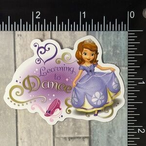 🌀10/$10🌀 Disney Sofia the First Reusable Waterproof Vinyl Sticker Decal